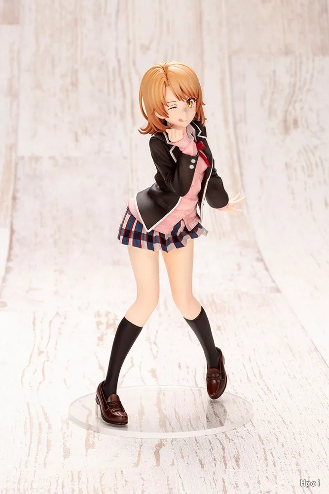 In Stock Original KOTOBUKIYA My Youth Love Story Is Indeed A Problem End Yi Color Feather 1/8 Action Figures Figures Models Toys