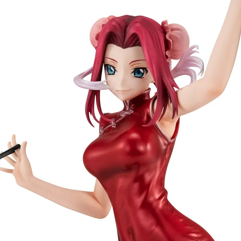 BANDAI MegaHouse Original Code Geass Hangyaku No Lelouch Kouzuki Kallen G.E.M. Sokai Sennyuu Ver. Anime Cartoon Gifts Toys