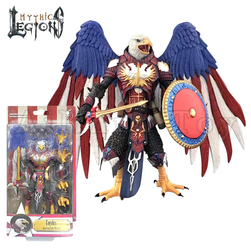 Four Horsemen Studio Mythic Legions 1/12 6 Zoll Actionfigur All-Stars 2 Eagalus Anime-Modell als Geschenk