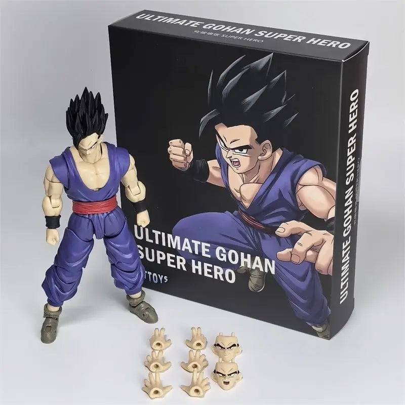 New Arrival Dragon Ball Z Ultimate Gohan Shf Replica Action Figure Pvc Statue Desktop Decoration Collecte Kid Birthday Toy Gifts