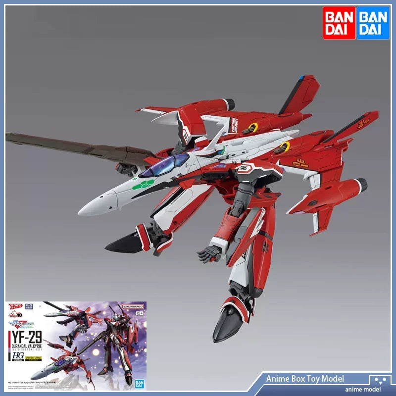 Gundam Bandai HG 1/100 The Super Dimension Fortress Macross YF 29  DURANDAL VALKYRIE Assembly Model Anime Figure Toy Gift