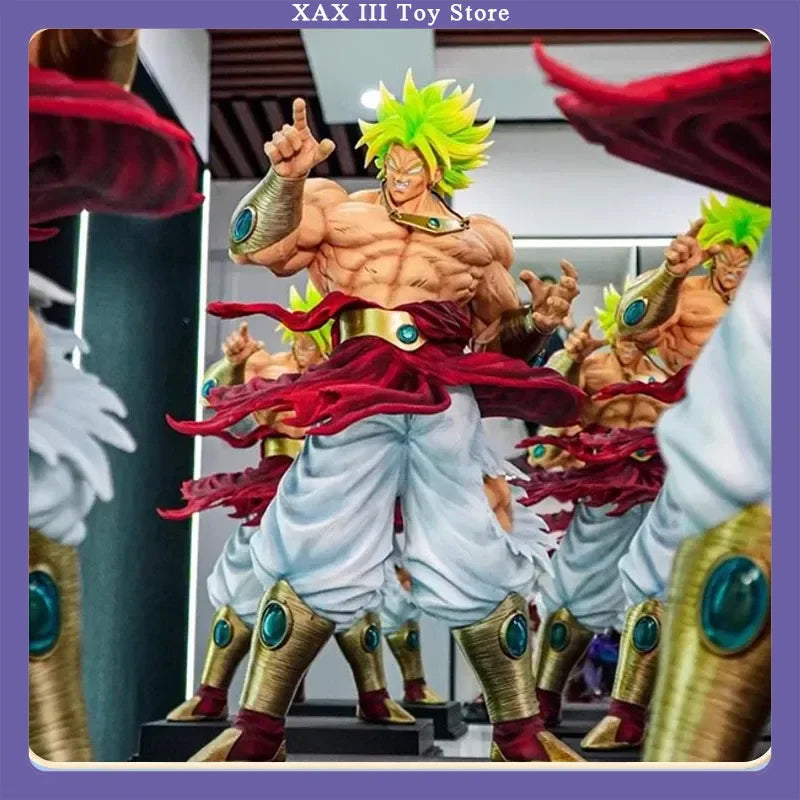 Hot Dragon Ball Statue Brother Jt Break Brolly Creative Cartoon Around Hand-Made Desktop Ornaments For Boy Birthday Gift