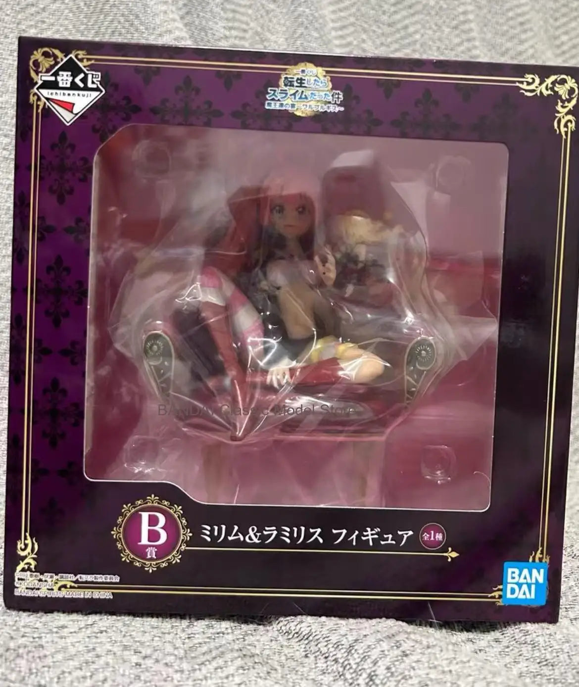 100% in Stock Original Bandai Spirits Ichiban Kuji Tensei Shitara Slime Datta Ken Milim Nava Ramiris  Model Decoration