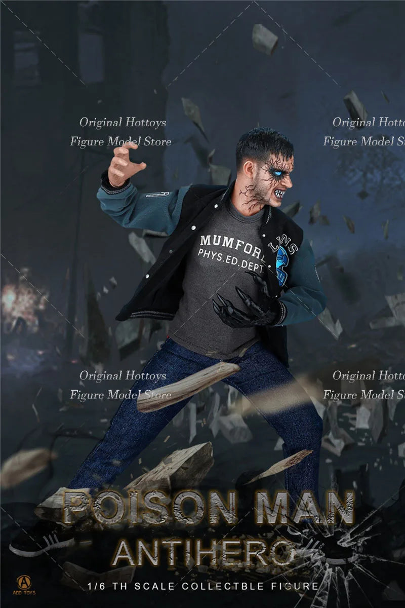 ADD TOYS AD09 1/6 Scale Men Soldier POISON MAN Tom Hardy Classic Movies Full Set 12-inch Action Figure Doll Gifts Collection