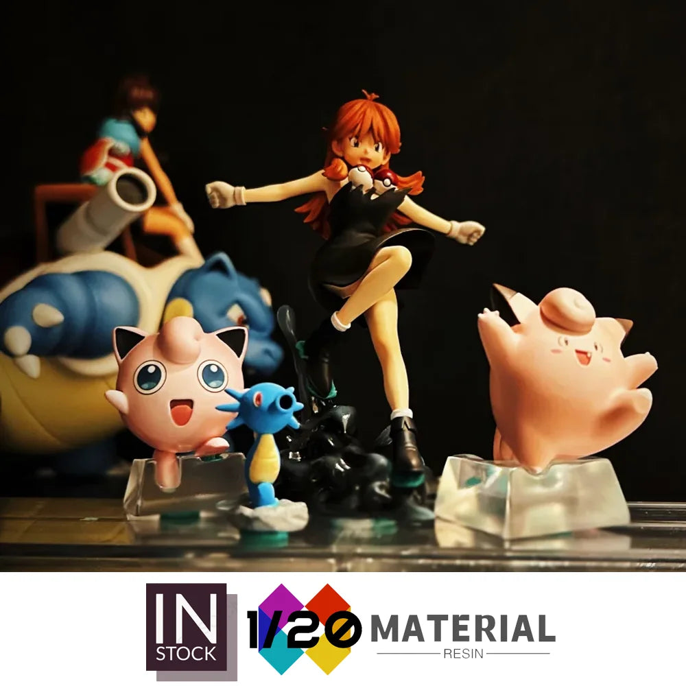 [In Stock]1/20 Resin Scale World [RED ART] - Blue & Clefairy & Jigglypuff & Horsea