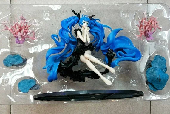 New High Quality 16cm Anime Deep Sea Girl Hatsune Miku Action Figures Decoration Statue Collection Model Doll Toy Fans Gift