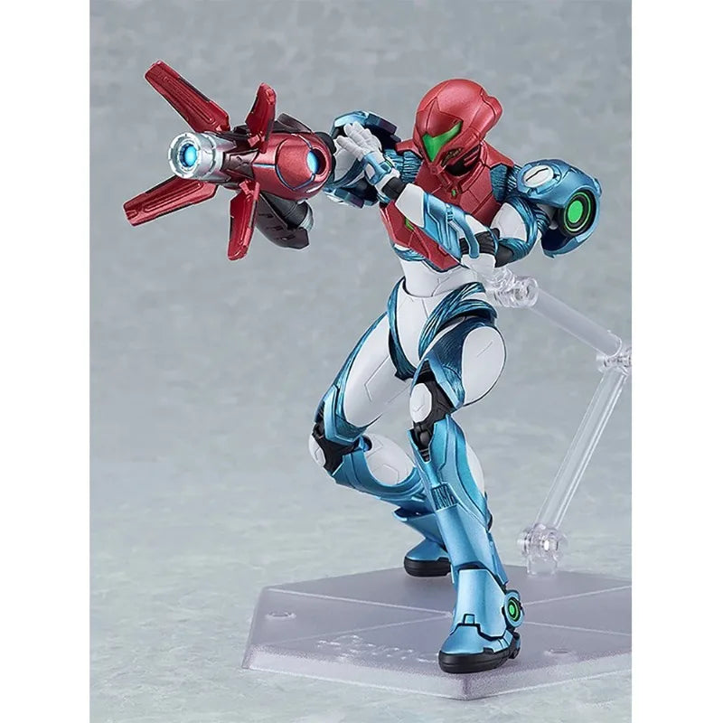 Original Max Factory Figma 600 Metroid Dread Samus Aran Action Figure Dread Ver. Game Nintendo Switch Assembly Boxed Mode Toys