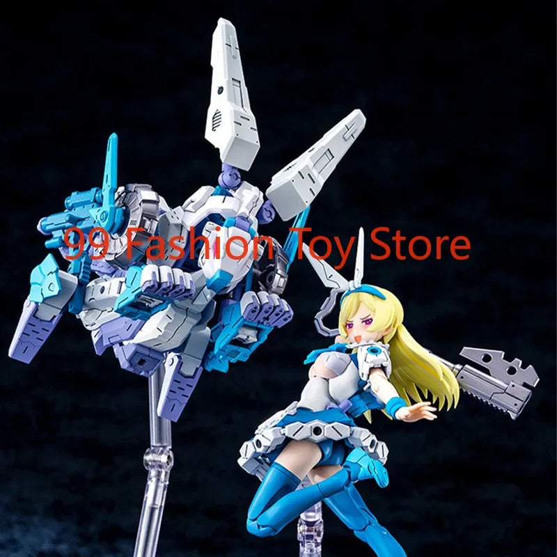 Original Kotobukiya Anime Action Figure MEGAMI DEVICE Chaos & Pretty ALICE Assembly Model Kit Collection Toy Gift for Children