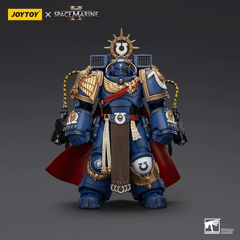 JOYTOY Warhammer 40K Space Marine 2 Ultramarines Marneus Calgar 1 18 Scale Action Figure Model