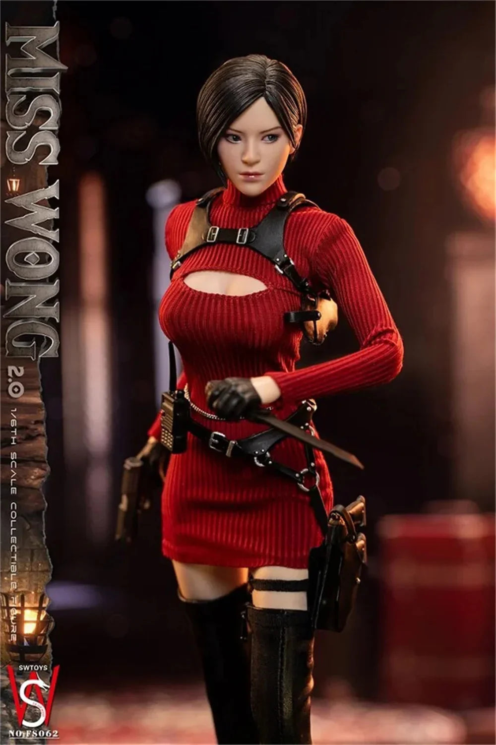SWTOYS FS062 1/6 Scale Adventure Game Female Characters MISS WONG 2.0 Full Set For 12inchs Action Figure Model Toys