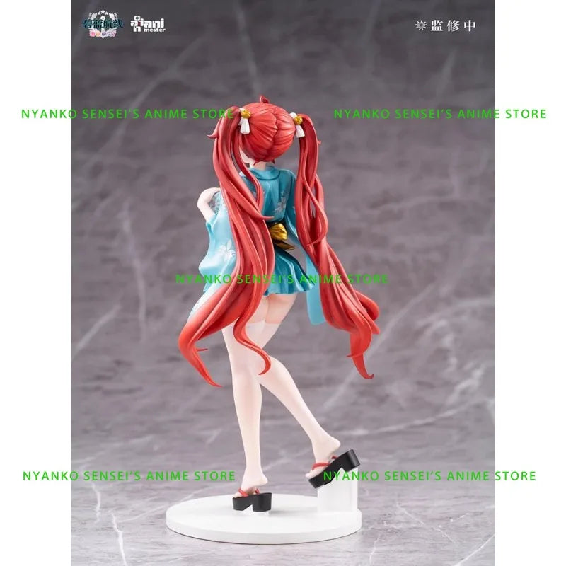 In Stock Animester 1/7 24cm Azur Lane Slow Ahead Honolulu Yukata Ver. Figure Anime Models Toy Doll Gift Hobby Collectible