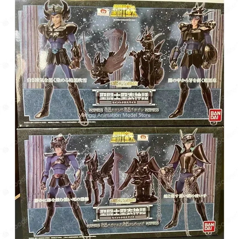 BANDAI in Stock  Holy Cloth Myth Black Pegasus Black Andromeda Black Dragon Figure Model Collection Toy Gift Action Figure Toy