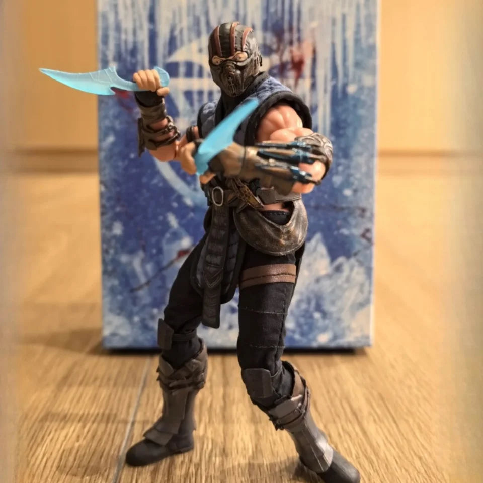 In Stock Joy Man Toys Noob Saibot 1/12 Model Toy Collection Jm Toys Mortal Kombat Movie Bi-Han Sub-Zero Action Figure Toy Gifts