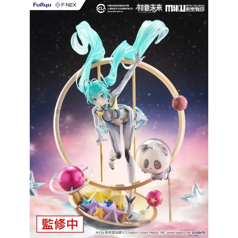 [ In-Stock ]Original F:NEX【Hatsune Miku】"MIKU WITH YOU 2024" Ver. 1/7 Scale Figure 2024 New Anime Collection  Toys