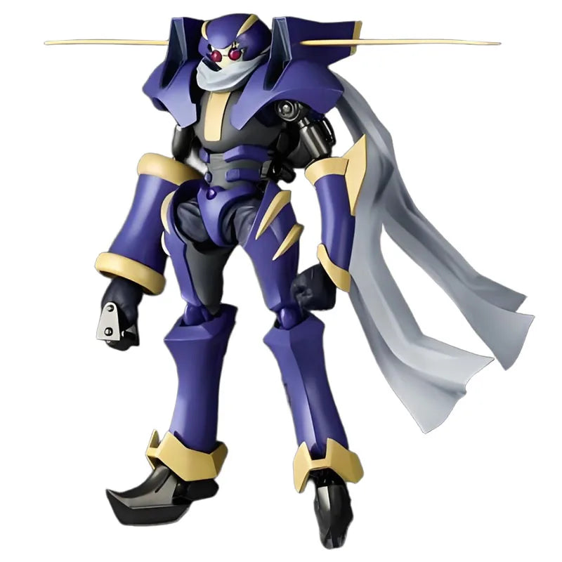KAIYODO Original REVOLTECH JUNK WARRIOR&Yusei Fudo 200mm&165mm Anime Action Figure Assembly Model Toys  Model Gifts for Boys