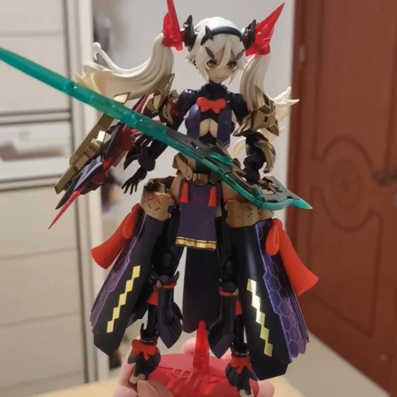 Original Kotobukiya Anime Action Figure Megami Device Auv Susanowo Regalia Assembly Model Kit Collection  Gifts Models Toy Gifts
