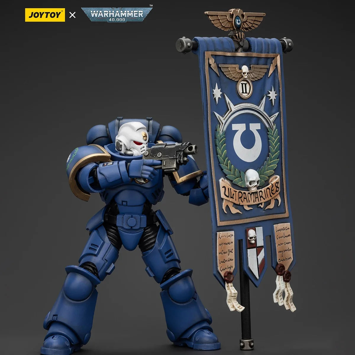 HiPlay JOYTOY 1/18 Warhammer 40,000 Ultramarines Heroes of the Chapter Primaris Ancient Posca JT2498 Reissue Action Figures