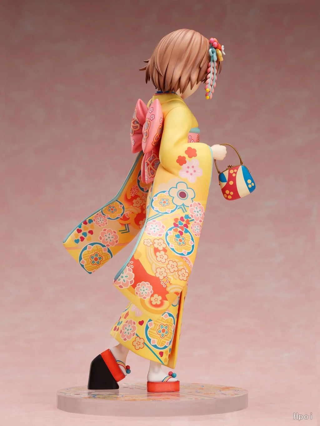 【Original】F:NEX Toaru Kagaku No Railgun T Misaka Mikoto Long-sleeved Kimono 1/7 Scale Figure Model