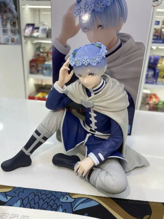 Authentic Bandai Frieren Beyond Journey'S End Espresto Flower Crown Frieren Himmel Pvc Anime Collectible Figures 13cm 15cm Toys