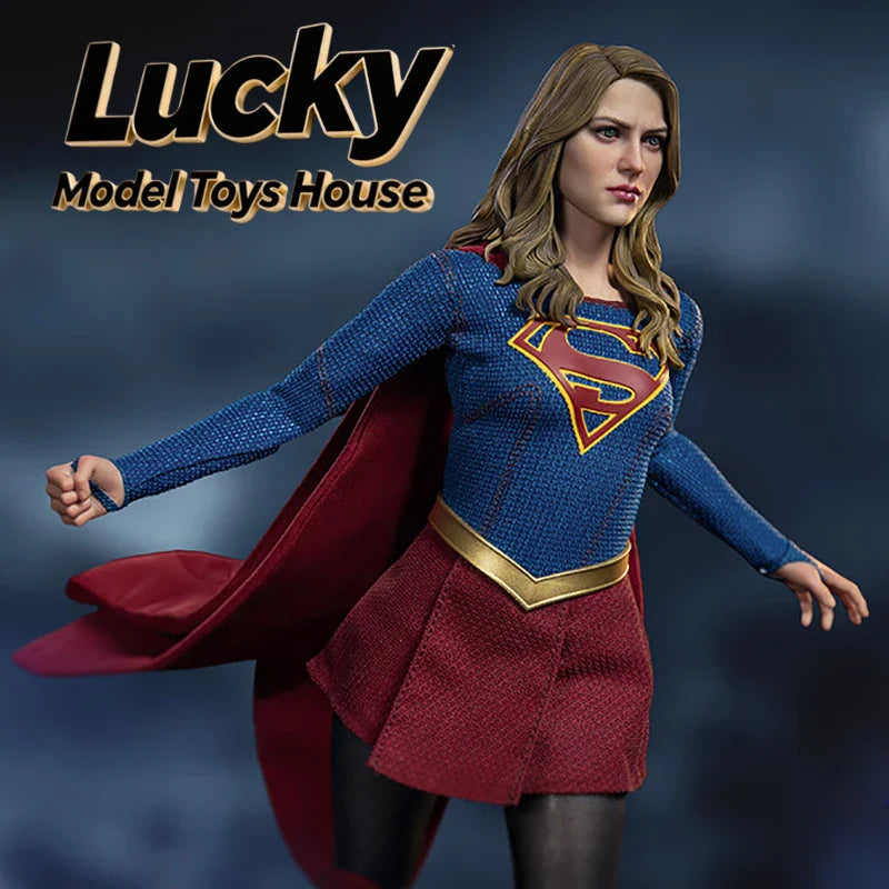 Soosootoys SST073 1/6 Invincible Female Hero Action Figure Caped Lady Protector Delicate 12inch Display Soldier Model Doll