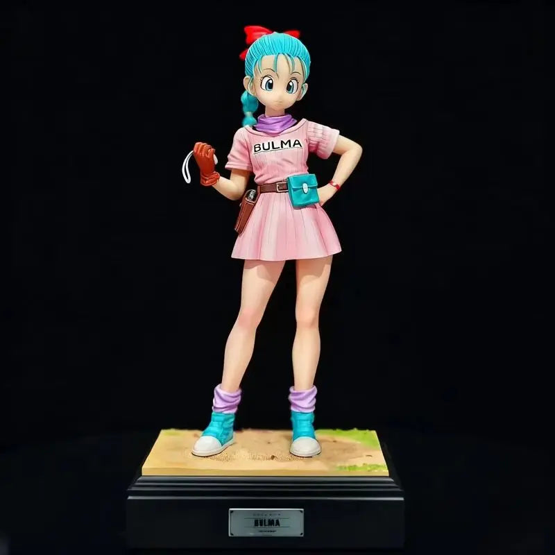 In-Stock Jt Statue Dragon Ball Z Bulma Figure Lunch Figurine Bulam Pvc Action Figures Collection Model Toys For Boys Gifts
