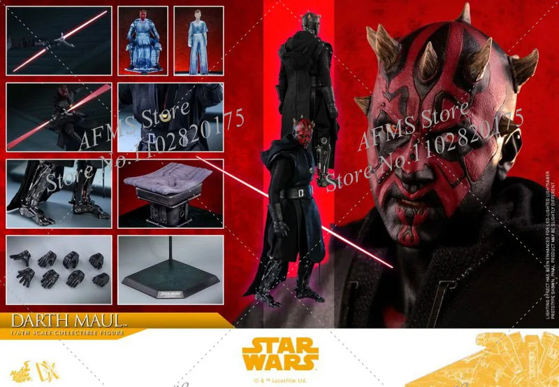 HT HotToys 1/6 DX18 1/6 Scale Collectible Figure Darth Maul Soloï¼šA Star Wars Story Full Set 12" Men Soldier Action Figure Model