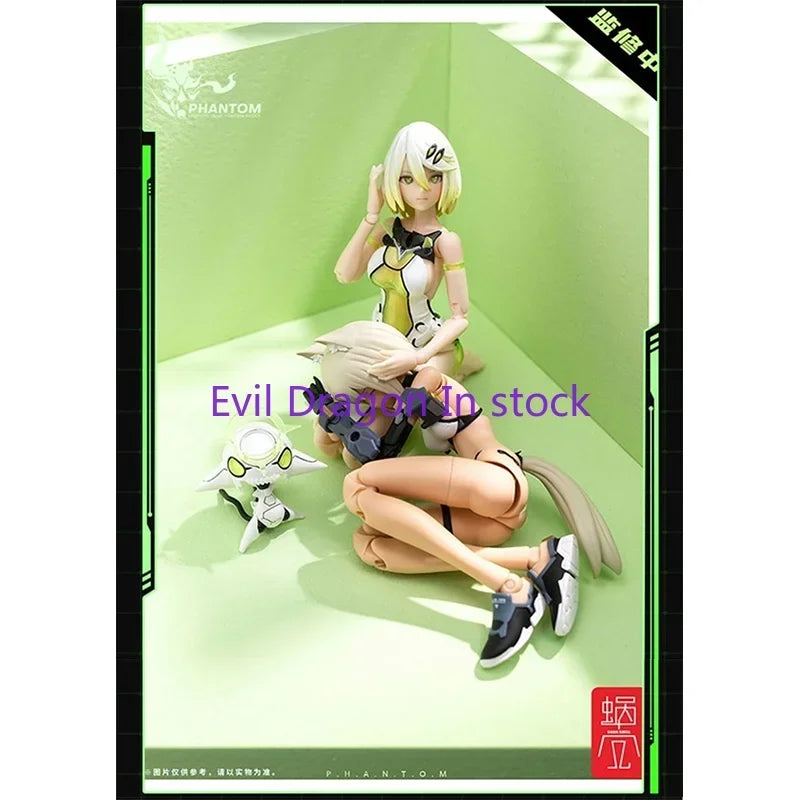 Mobile Suit Girl 1/12 PHANTOM DEVIL MACHINE Anime Action Figure Assembly Model Toys Collectible Model Gifts for Kids