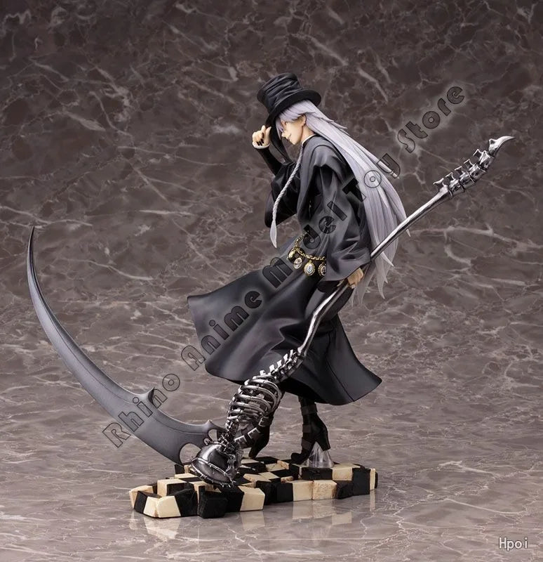 In Stock Original Genuine Kotobukiya ARTFX J Black Butler Undertaker 23cm Anime Action Figure Statue Collectible Toy Model  Gift