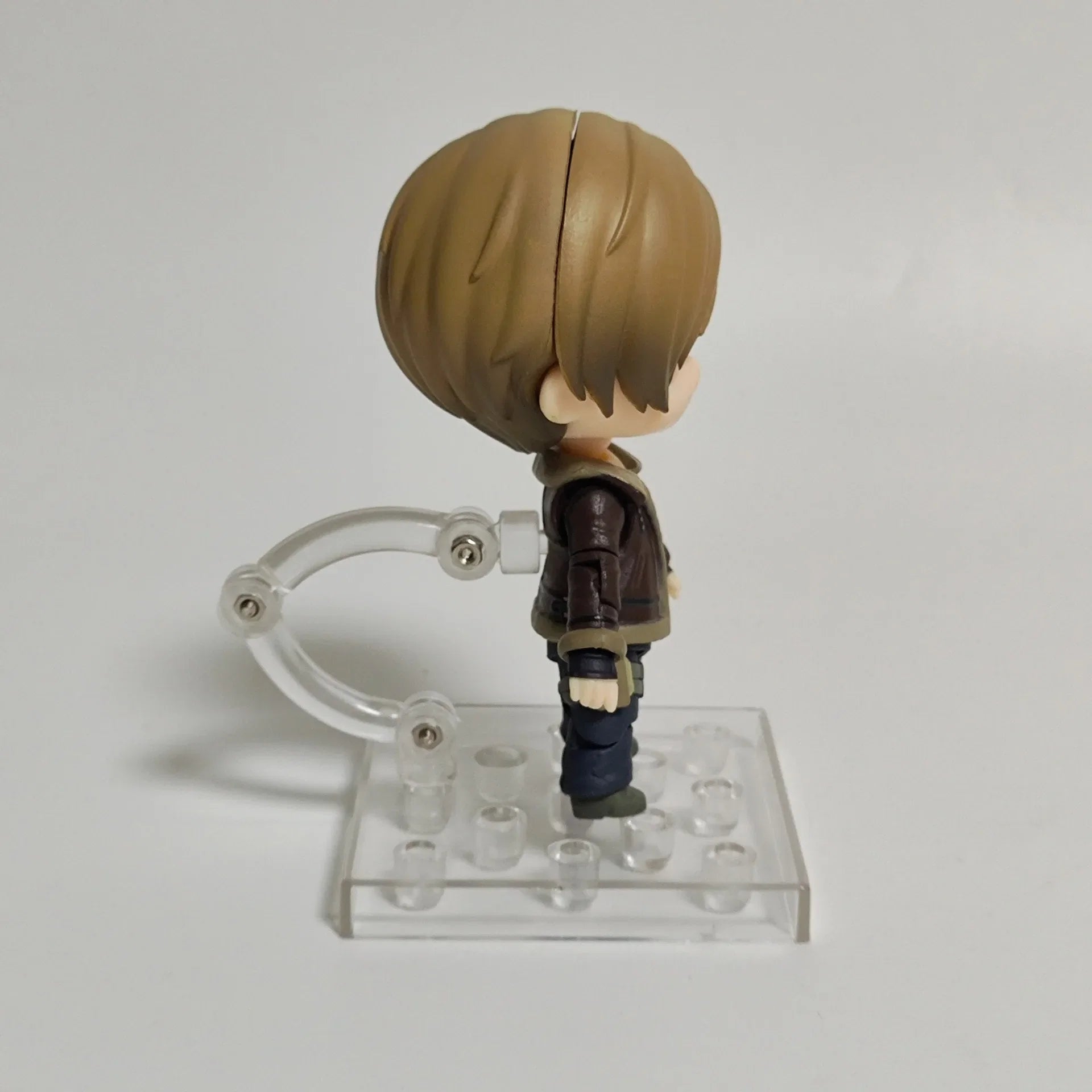 10cm In Stock Resident Evil 4 Remake #2337 Leon S. Kennedy Q Version Action Anime Pvc Model Movable Model Doll Set Toy Gift