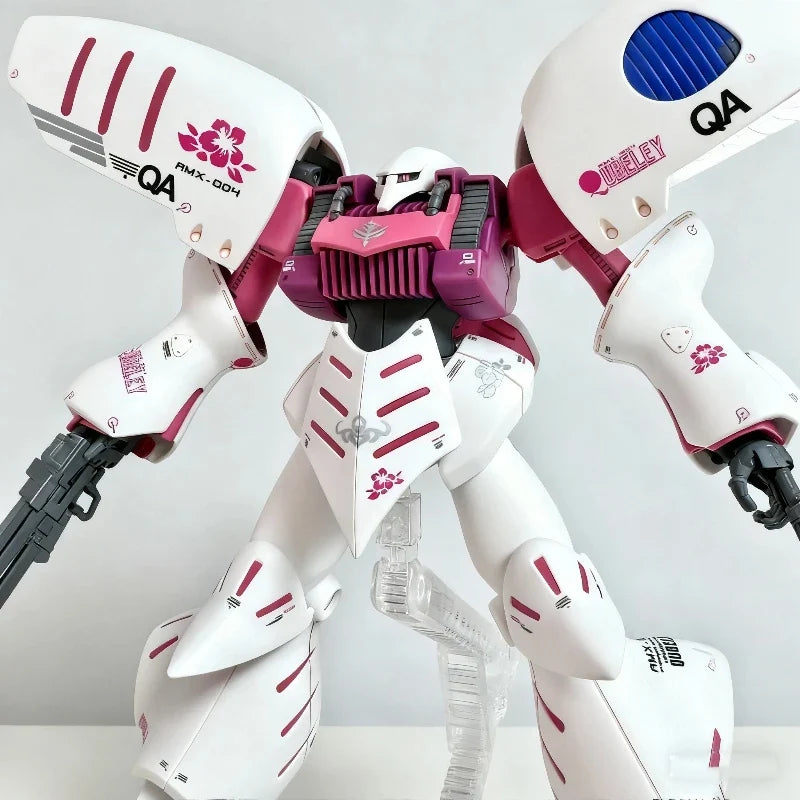 JMS Qubeley Assembly Model Kit HG 1/144 Scale Action Figures Plastic Toy Model Desktop Ornament Exquisite Collection Gifts Boys