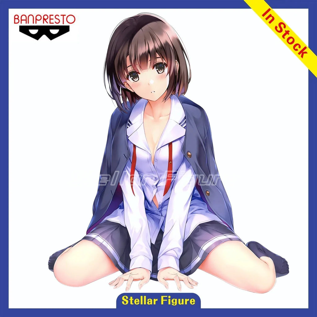 【SF】In Stock BANPRESTO Ichiban KUJI How To Develop A Passerby Heroine Kato Megumi Figure Toys Gifts Collection