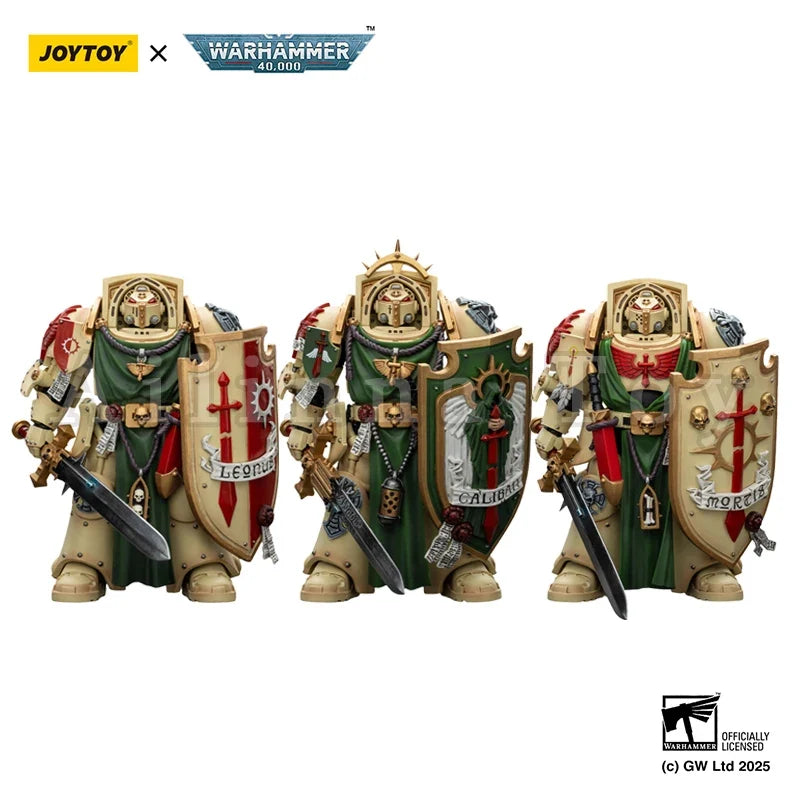 JOYTOY 1/18 Action Figure 40K Dark Angels Deathwing Knight Anime Model Toy Gift