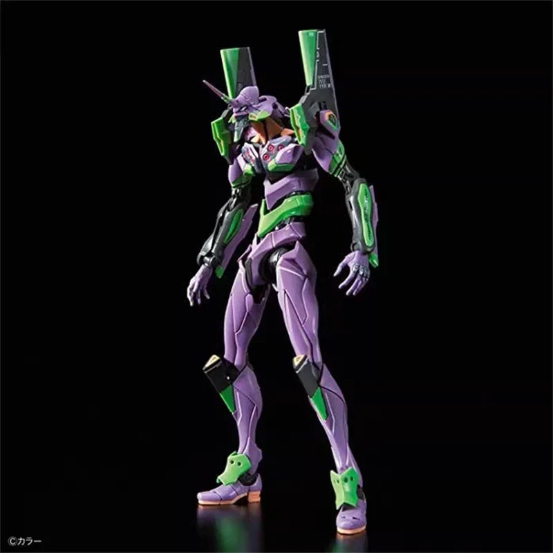 Bandai Evangelion Model Kit RG EVA Unit 00 02 Mark 06 03 Action Figure Building Kit Collectibles Anime Figures Toys For Boy Gift
