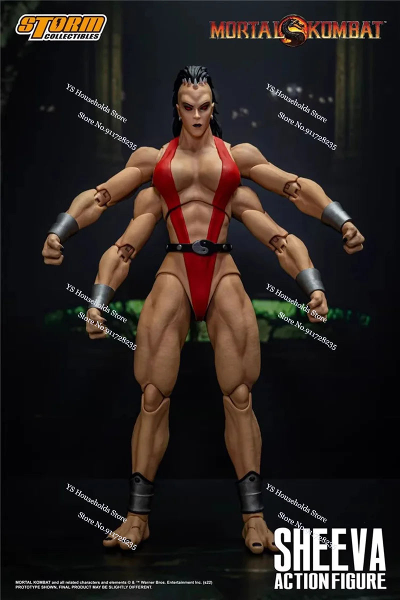 Storm Toys Limited DCMK19 1/12 Collectible SHEEVA Four Hands Action Figure Classic Game Delicate Simulation 6" Full Set Figurine