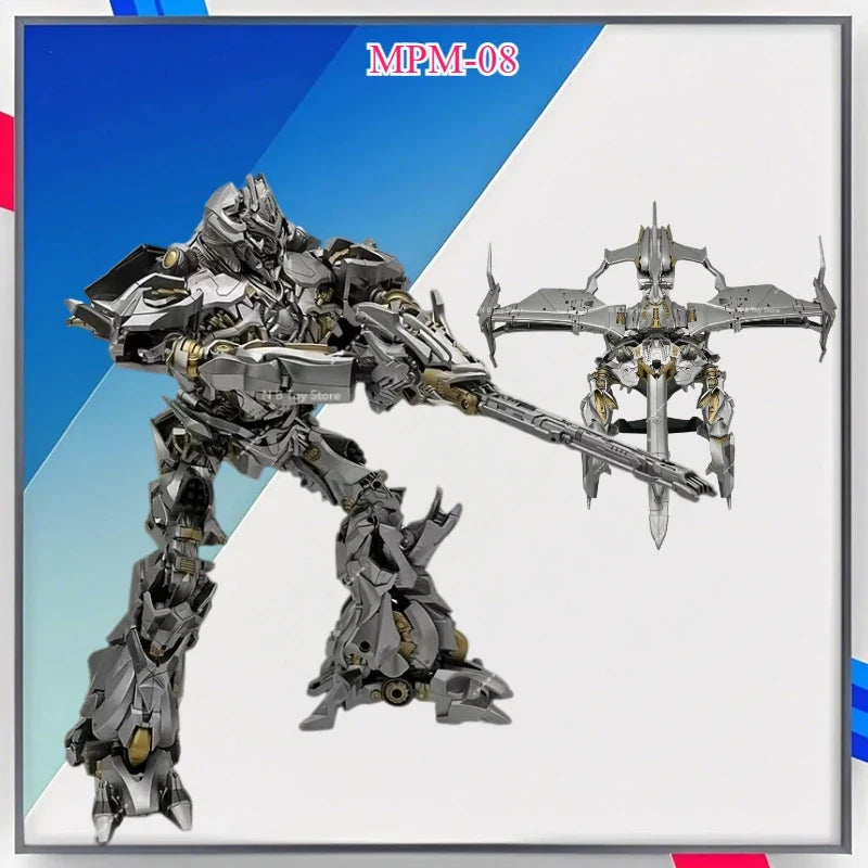 【In Stock Again】 MPF Expanded MPM08 Large Mg MG Magetron Plane Megatrgm T08 Double -shape Screen with Support Figure