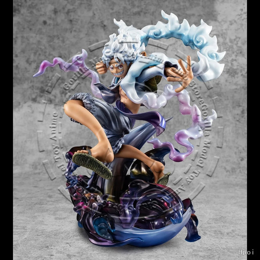 In Stock Original Genuine MegaHouse POP ONE PIECE Monkey D. Luffy 230mm Portrait of Pirates Figure Statue Collectible Toy Gift