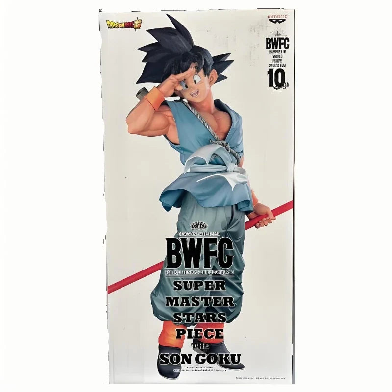 In Stock Bandai Original Banpresto BWFC SMSP Anime Dragon Ball Z Son Goku 10th Anniversary Action Figure Model Toy Gift DT