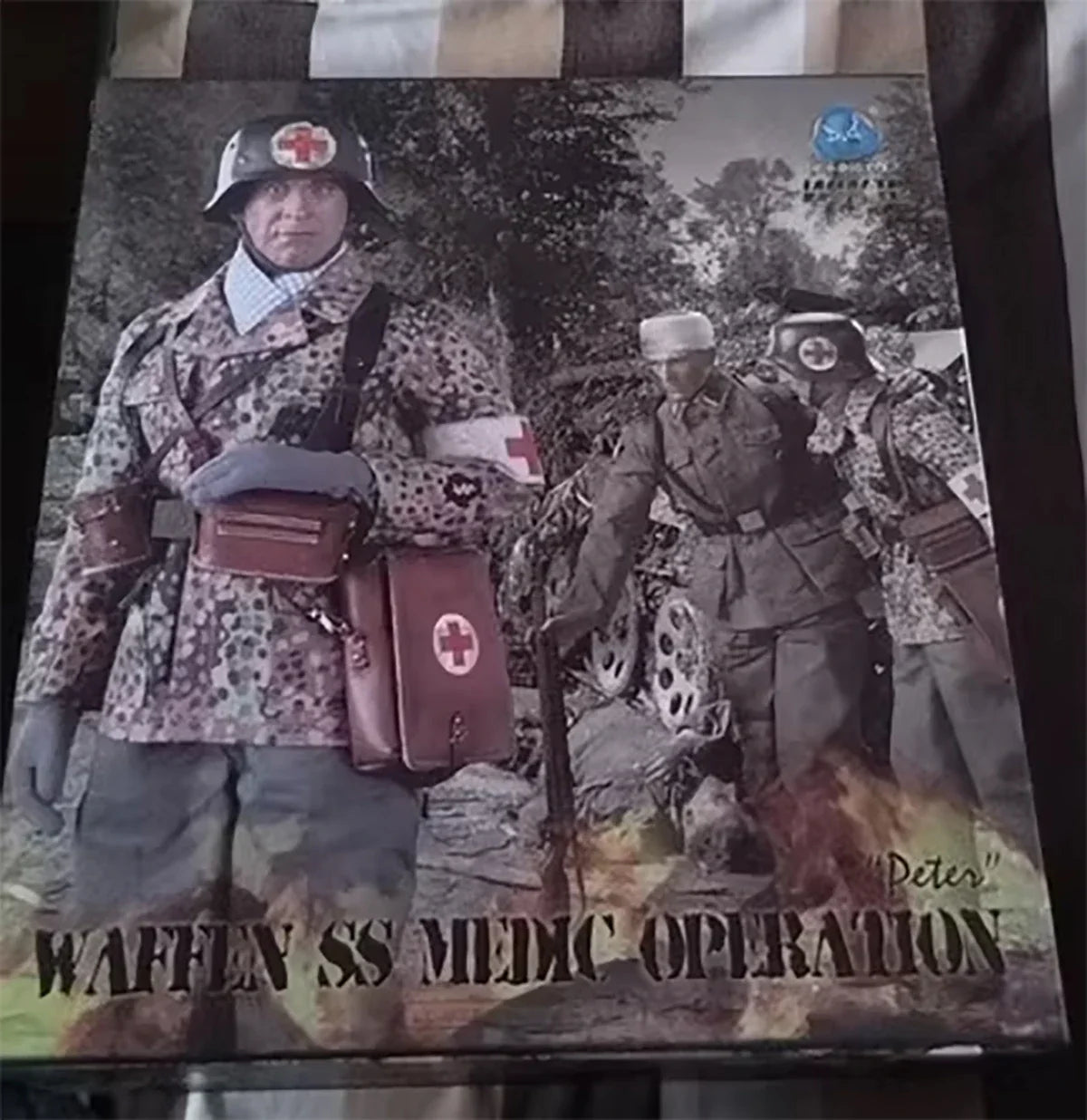 DID D80100 1/6 SS Medic Operation Peter 12'' Male Soldier Military Action Figure Full Set Collectible Model Toys Gift