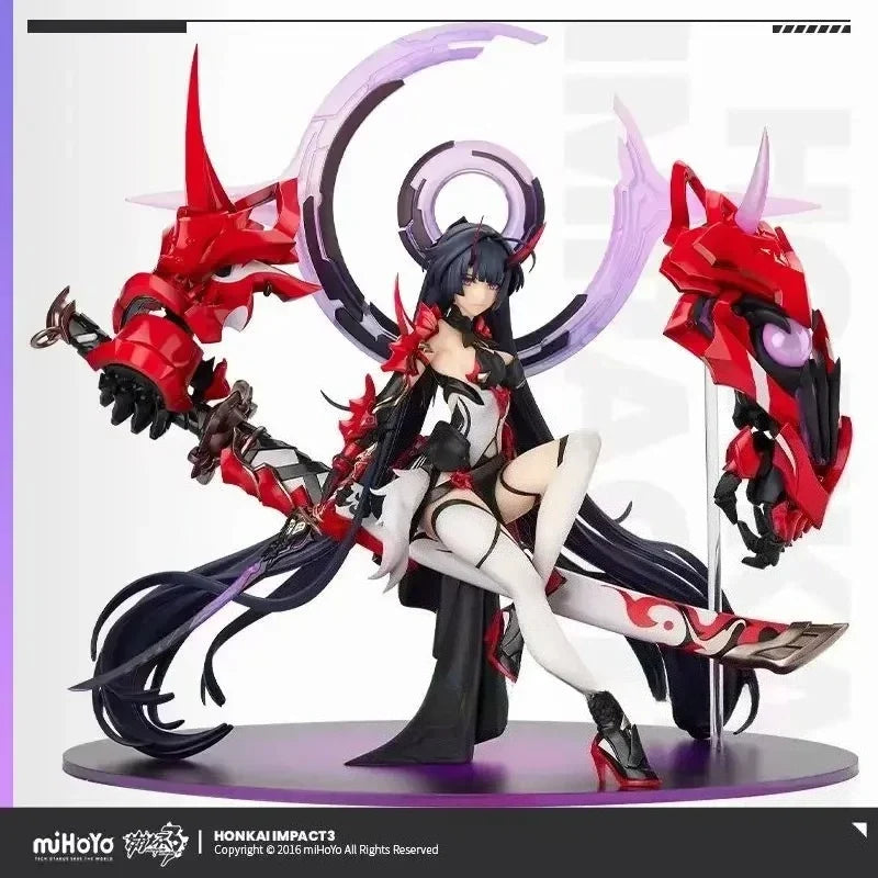 In Stock APEX Genuine Mihoyo/Honkai Impact 3rd] Mei, Thunder God Statue 1/8 Sinner' Lament Anime Figure Model Toy