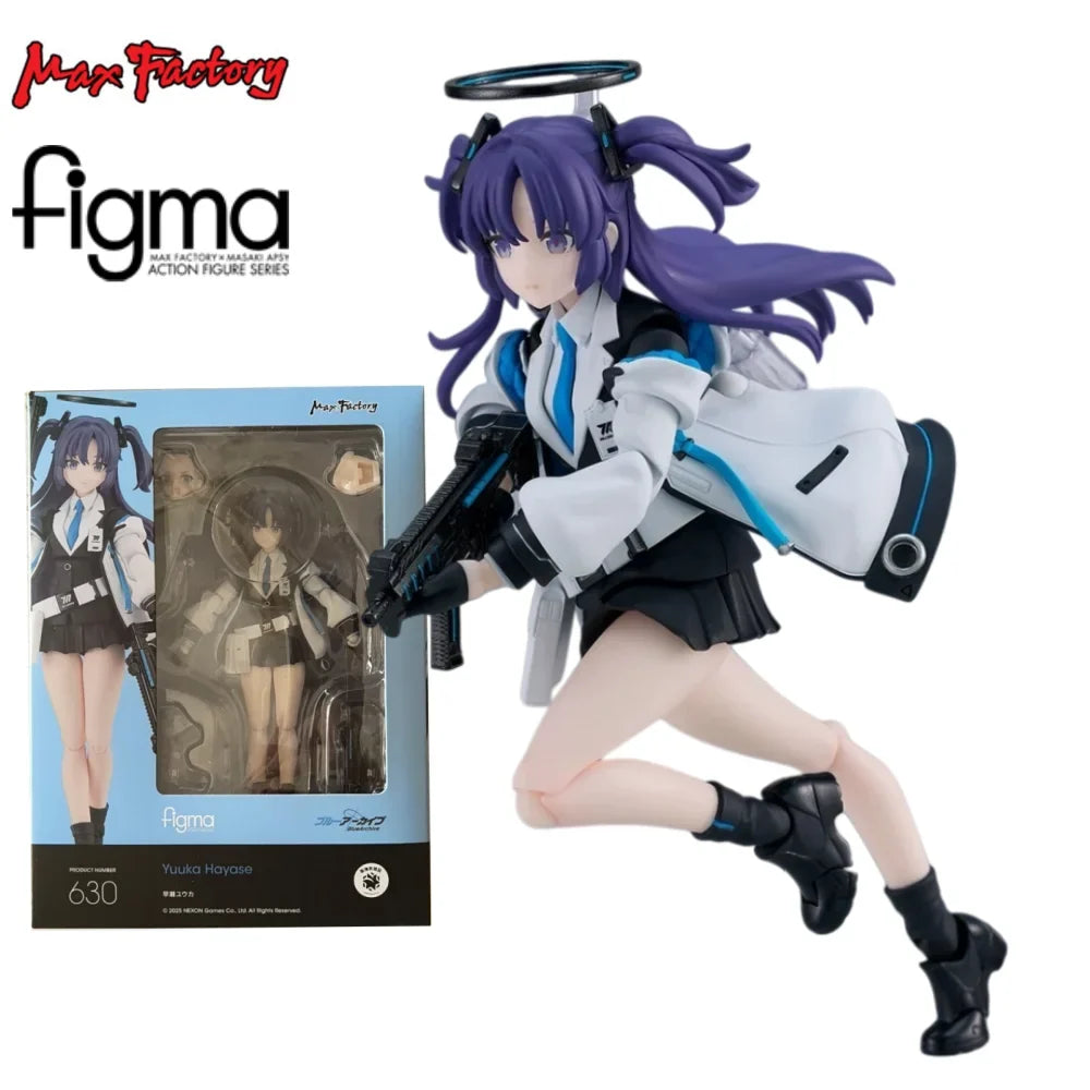 Max Factory Figma Blue Archive Shiroko/Kazusa/Yuuka/Mika/Shiroko Cycling DX Edition Anime Action Figure Model Kit Gift for Fans