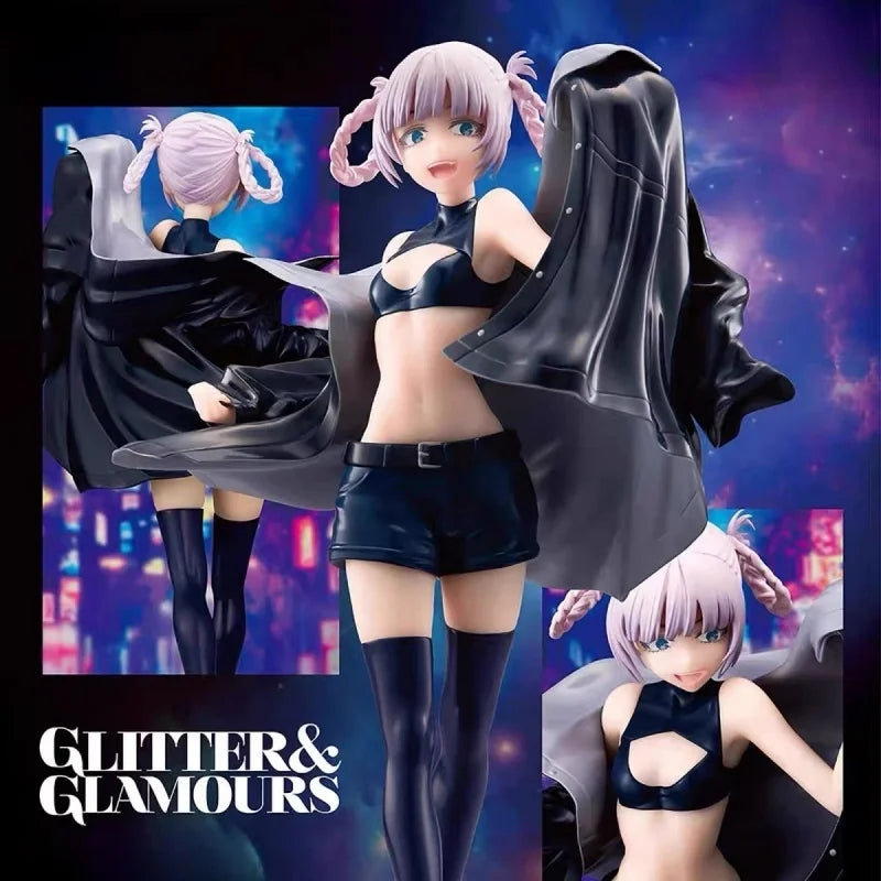 2025 New Original Banpresto Glitter&Glamours Yofukashi No Uta Nanakusa Nazuna Figure Anime Model Desktop Decoration Toy Gift