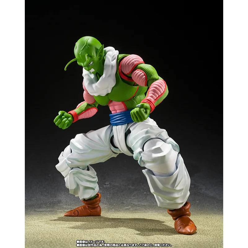 Original Bandai S.H.Figuarts Nail Dragon Ball Z Namekian Piccolo Figure Anime Anime Action Model Figurals Brinquedos Toys
