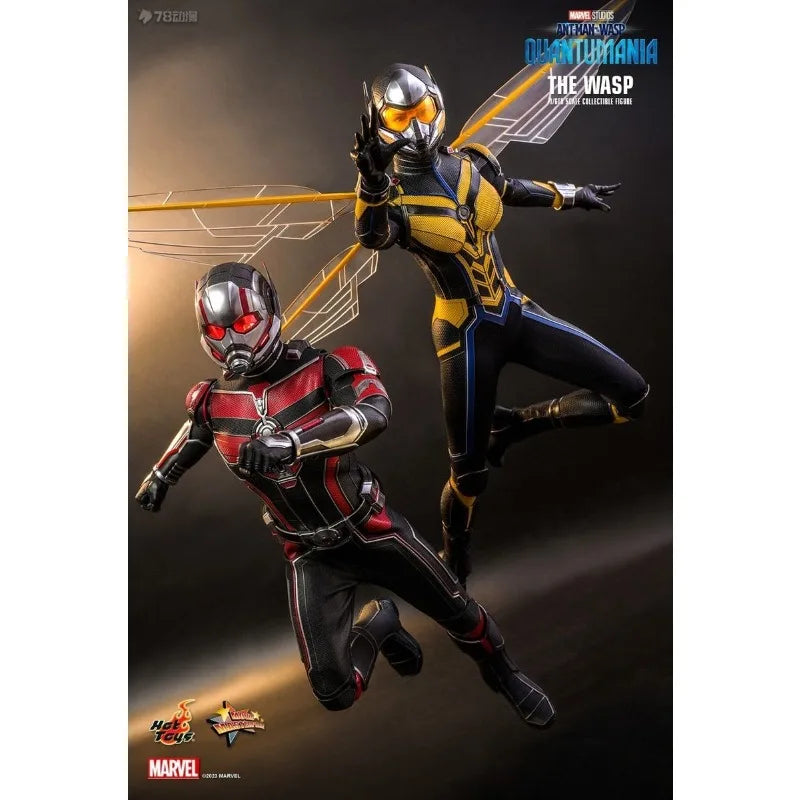 HOTTOYS HT MMS691 1/6 Collectible The Wasp Action Figure Ant-Man and the Wasp: Quantumania Movie 12" Full Set Soldier Model
