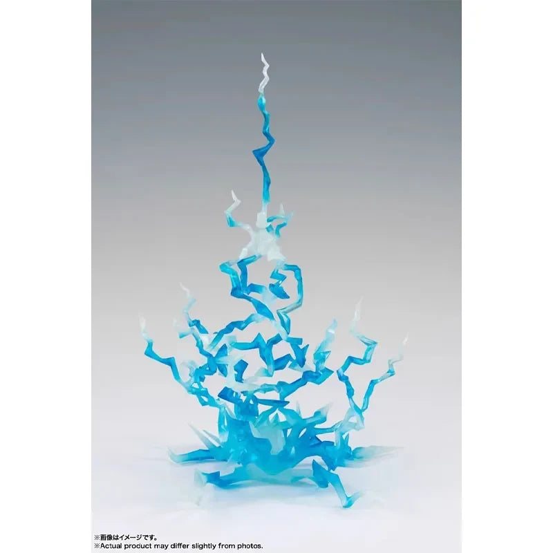 Bandai Genuine Model Kit S.H.Figuarts Effect Thunder Blue Ver. Anime Special Effects Character Decoration Kit Toys for Gifts