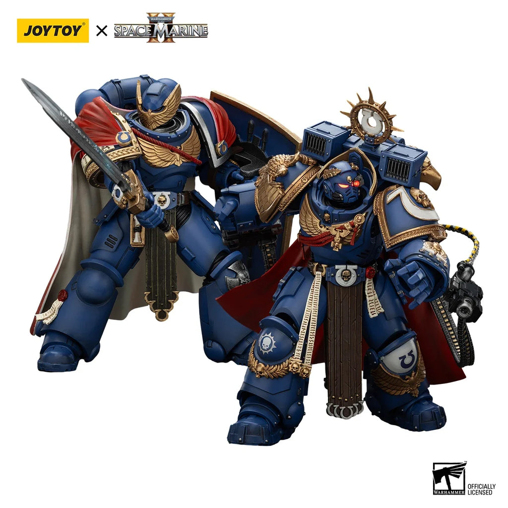 JOYTOY Warhammer 40K 1/18 Action Figure Ultramarines Marneus Calgar Victrix Honour Guard Anime figures Toys Model