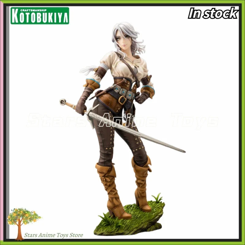 Kotobukiya BISHOUJO STATUE The Witcher Cirilla Fiona Elen Riannon  1/7 Animation Figure Collection Ornaments Model Toys