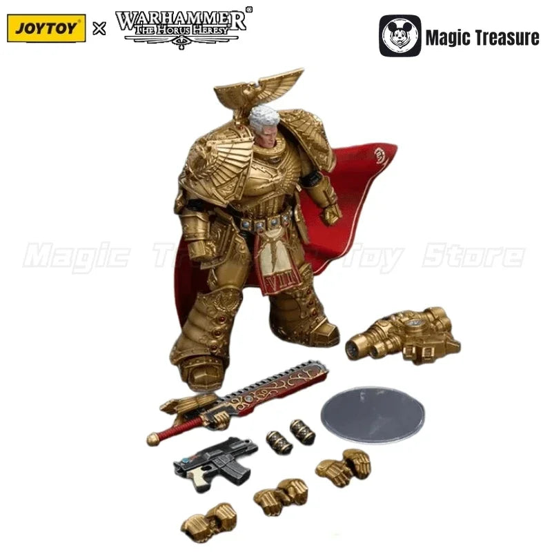 【In Stock】JOYTOY 1/18 Action Figure Warhammer 40k Fist of Horus Heretic Empire Rogal Dorn Seventh Legion Toys