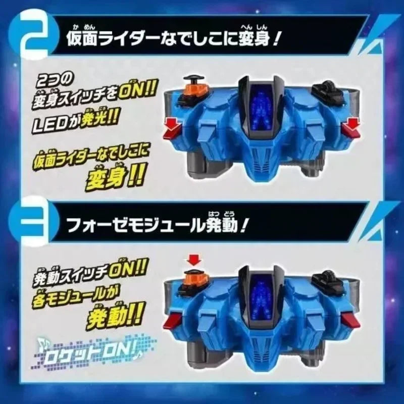Bandai Original PB Drive DX Masked Rider Fourze Fuzi Transform Waist Belt