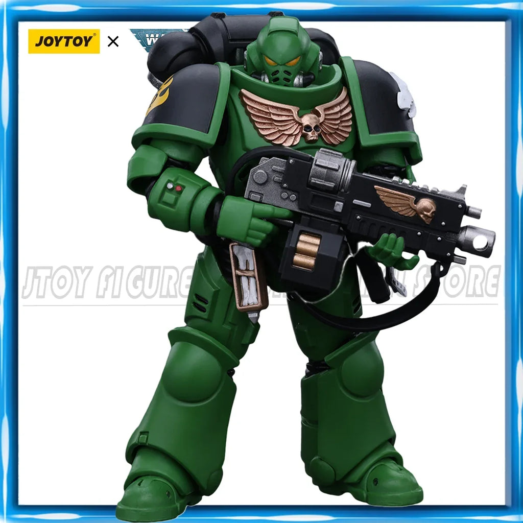 JOYTOY Warhammer 40K 1/18 Action Figure Ultramarines Iron Hands Blood Angels SIGMAR Anime Model Toy