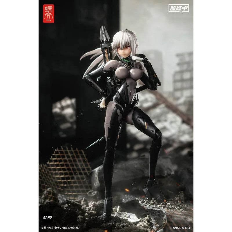 Snail Shell ASSASSASSIN Mecha Action Figure Highly Detailed 1/12 Movable Joints